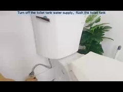 Modern Design White Heated Soft Close Toilet Seat With Quick Release Round Shape