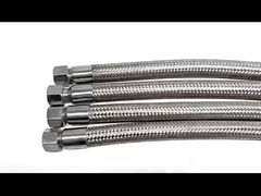 Stainless Steel Double Lock Flexible Shower Hose For Bathroom Return And Replacement