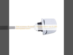 Toilet accessory lift switch - Old toilet button top lift ABS electroplated switch