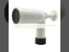 Plastic Drain Pipe For Toilet WC Connector Short Connection To Toilet Pan Connector P To S Pan Conversion