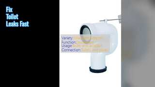 Toilet Pipe Connector Fixes Leaks