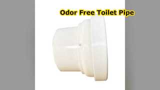 PVC Toilet Drain Pipe Odor Free Connector