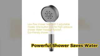 High Pressure Shower Head  Modes Silver